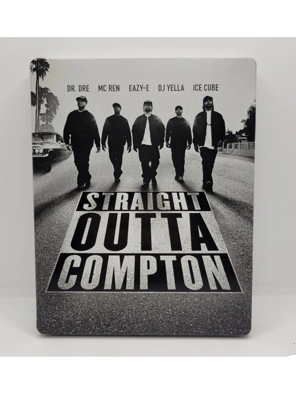 STRAIGHT OUTTA COMPTON (Blu-Ray, 2015) Limited Edition Steelbook
